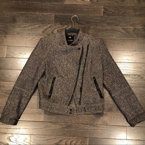 H&M Wool biker-style Jacket